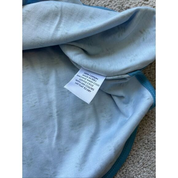 NWOT LAKE Pima cotton pj top in polar posey, Med $78 - Picture 7 of 8